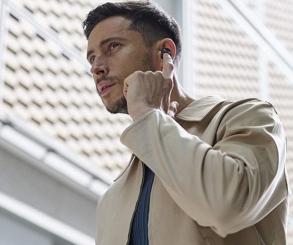 Słuchawki dokanałowe TECHNICS EAH-AZ80 jakość działanie charakterystyka czas praca unikalność dźwięk mikrofony szum