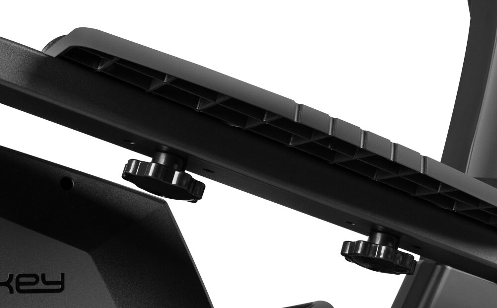 Orbitrek eliptyczny SPOKEY Eclipse dostosowanie dlugosci kroku w trzech pozycjach 33 cm, 36 cm lub 39 cm komfort uzytkowania rznorode cwiczenia