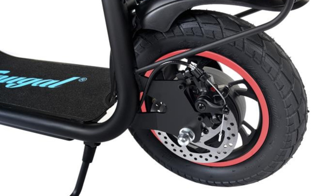 HULAJNOGA ELEKTRYCZNA FRUGAL TOURING 3.0 CZARNY wydajny akumulator z silnikiem o mocy 350 W pojemna bateria 10 Ah maksymalny zasięg do 32 km maksymalna prędkość do 25 km/h czas ładowania baterii do 6 godzin