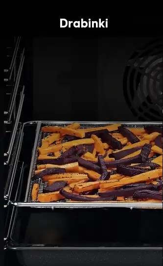 Drabinki we wnętrzu kuchenki