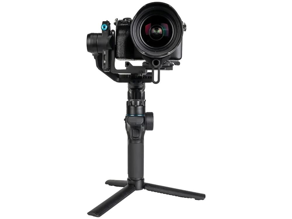 Oś i ramię mocujące gimbala FEIYUTECH Scorp Mini 3 Pro zapewniające odpowiedni udźwig.