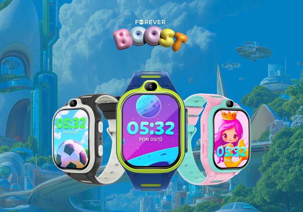 Smartwatch FOREVER Kids Boost KW-530    kv lifestyle początek opisu sekcja nagłówkowa