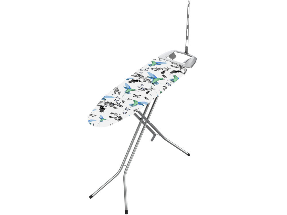 Deska do prasowania RORETS Primera 108 x 32 cm efektywne prasowanie deska kolorowy wzór siatkowy blat