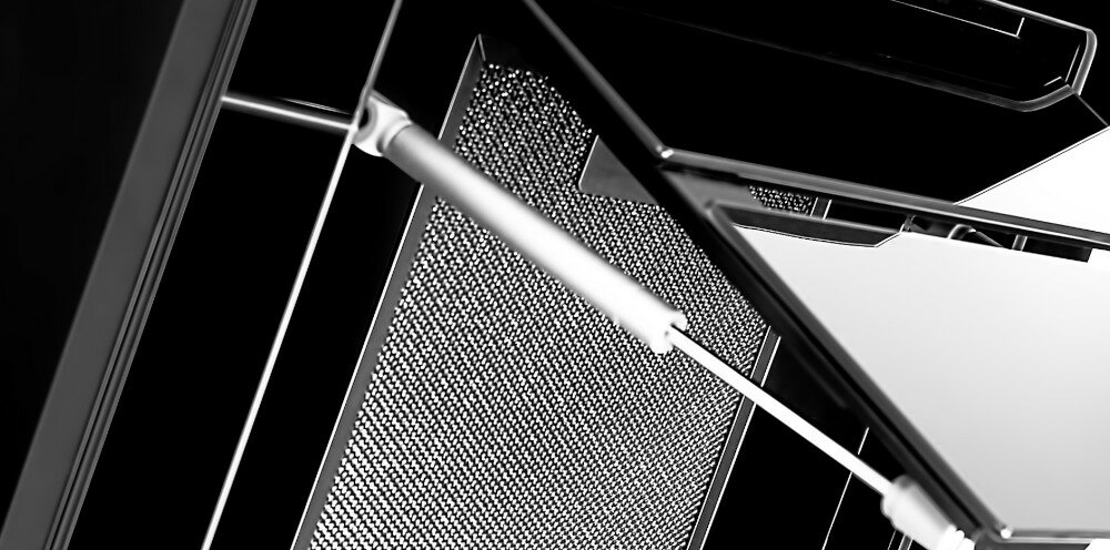 OKAP VDB ITALIA 60 CZARNY turbina cicha praca