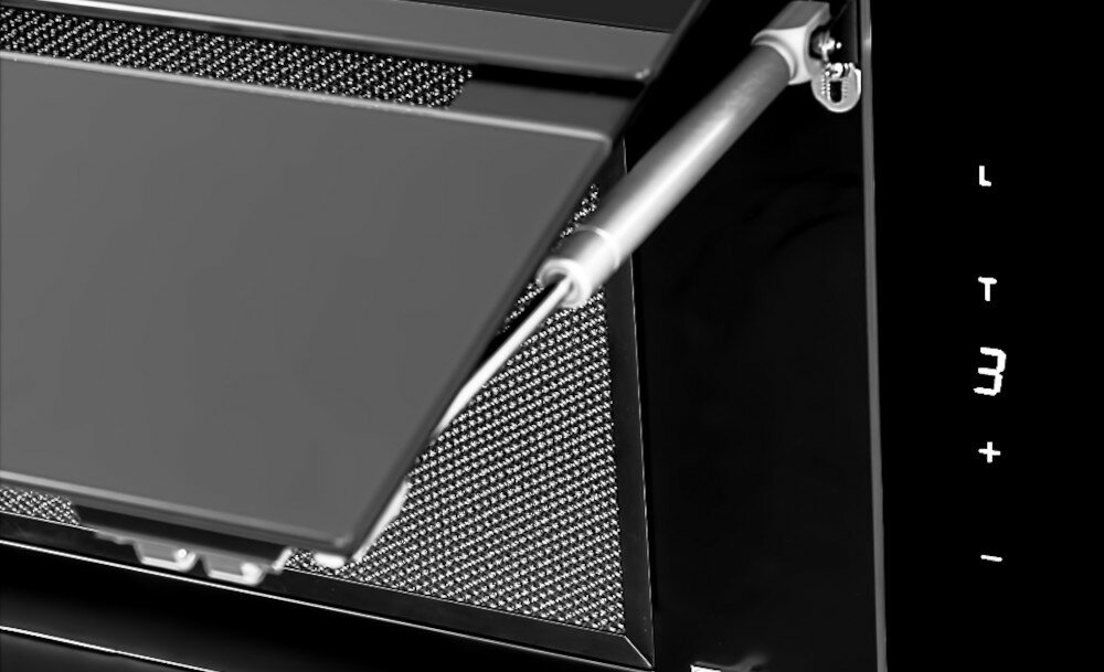 OKAP VDB ITALIA 60 CZARNY pochłaniacz wyciąg