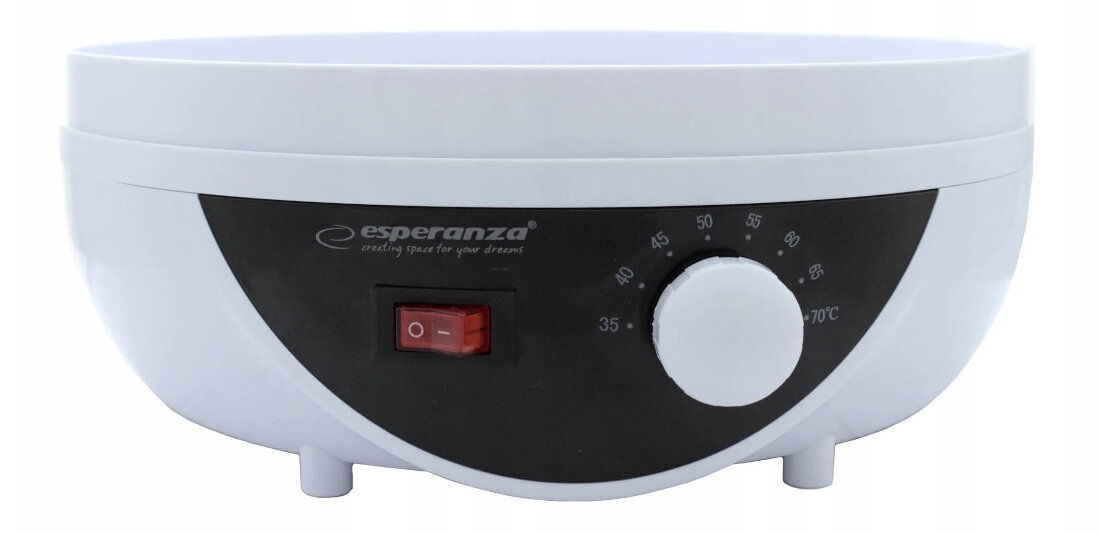 Suszarka do grzybów ESPERANZA Chanterelles EKD002 moc 8 programów suszenia rezultaty mocny wentylator smak wartości odżywcze łatwa obsługa możliwości