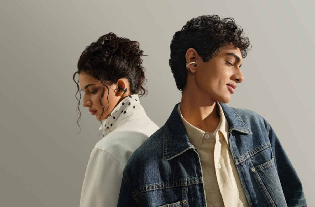 REALME Buds Clip wygodne trwałe ultralekkie tytanowa konstrukcja IP55 trening podróż, osoby z założonymi słuchawkami powietrznymi