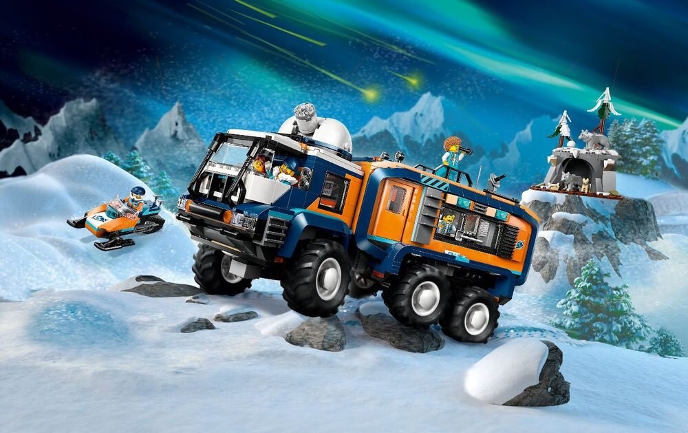 LEGO 60471 City Ciężarówka z laboratorium arktycznej odkrywczyni zabawa kolekcja 