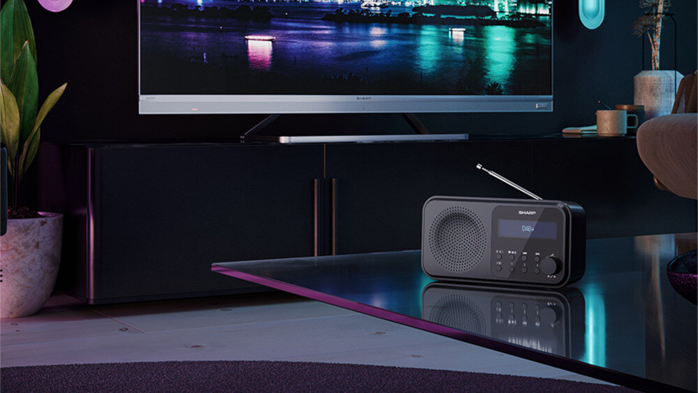 Radio SHARP DR-P420  - pamięć