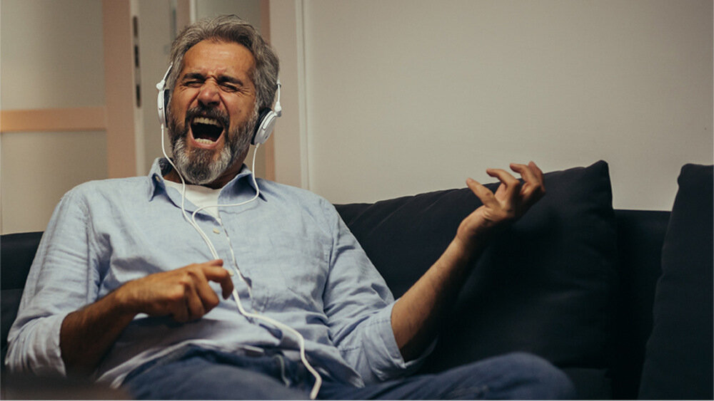 Radio SHARP DR-P420  - słuchawki