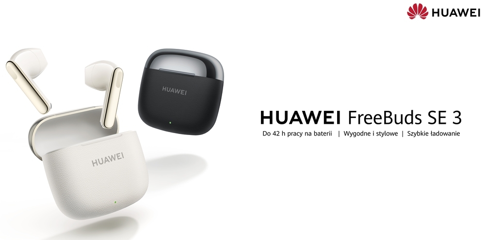 Słuchawki douszne HUAWEI Freebuds SE 3    opis