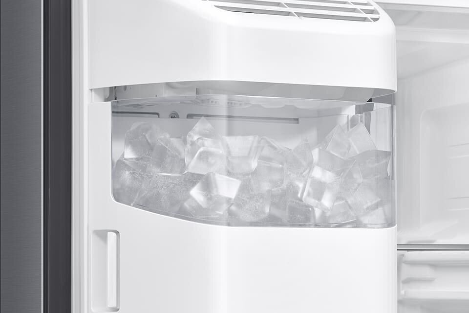 lodówka rs70f65keteo z ergonomiczną kostkarką