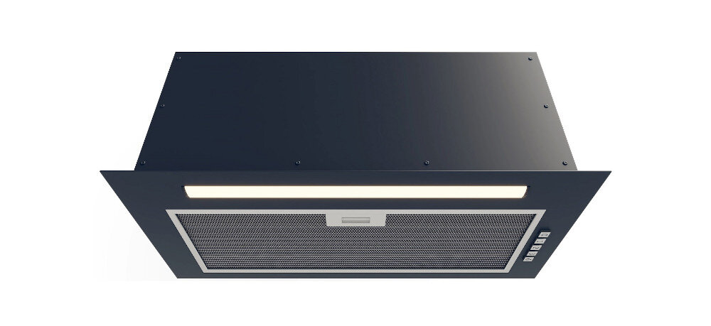 OKAP VDB Box-Me 60 Inox turbina cicha praca