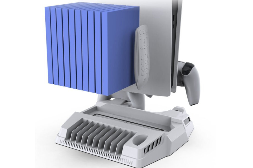 Podstawka chłodząca COBRA CR1PS5WH Czarny zabawa gaming konsola ładowanie chłodzenie prędkość