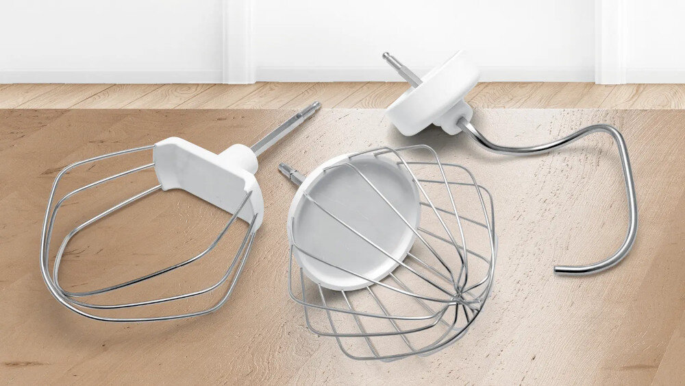 TRobot kuchenny planetarny bosh mum e zestaw koncowki zagniatanie ubijanie