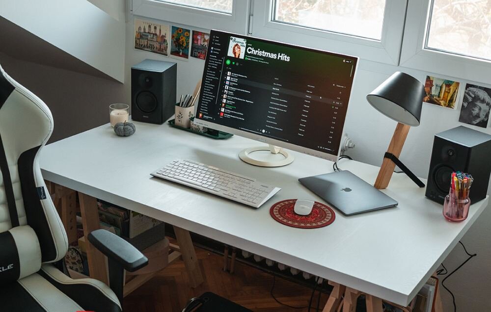 Głośniki EDIFIER MR4 2.0 Biały tryby 