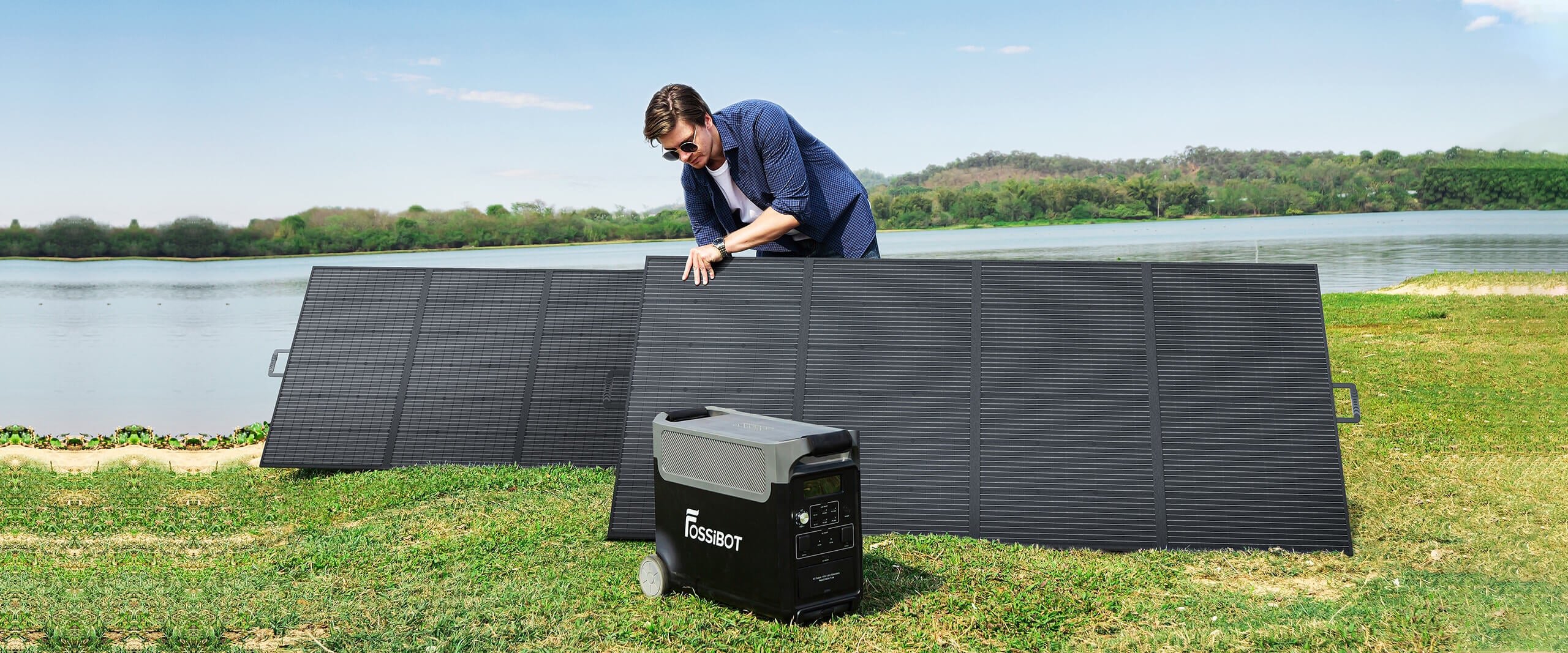 FOSSiBOT SP420 panel solarny