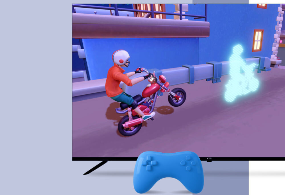 Telewizor KIVI 40F760QB - tryb PC