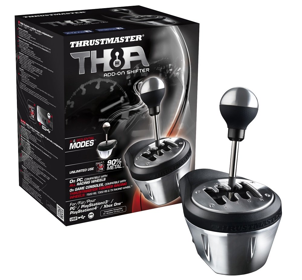 THRUSTMASTER TH8A Controller Shifter Virtual Racing Add-on Shifter Xbox One PS4 ПК