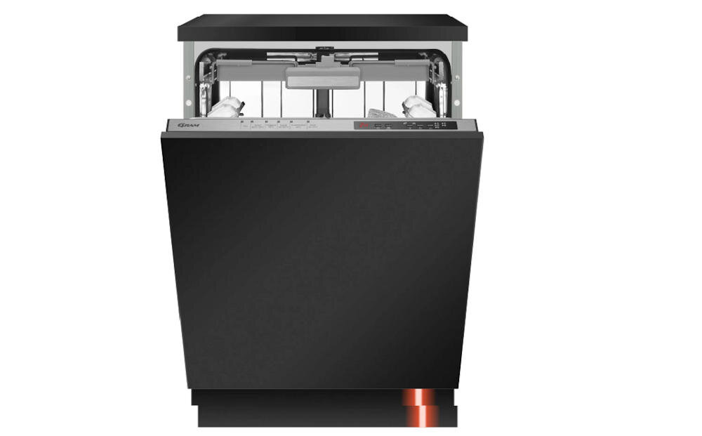 GRAM zmywarka funkcje komfort natrysznice mycie woda blokada przyciski dzieci sygnalizacja dźwięk filtry bakterie komora stal szlachetna