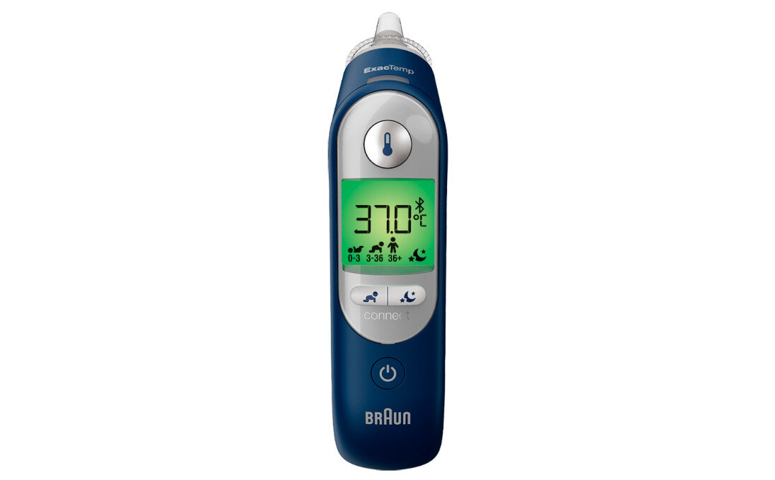 Termometr BRAUN Thermoscan 7+ Connect IRT6575 dokładność pomiaru czas
