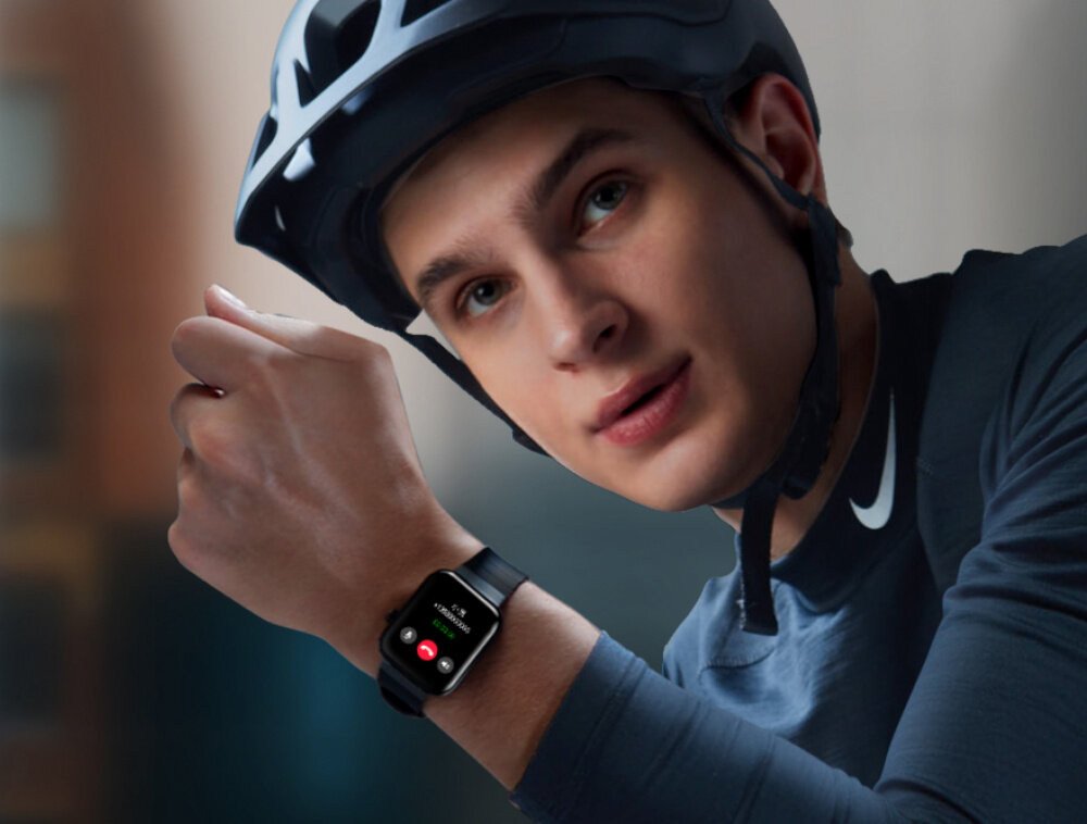Smartwatch mibro T1 Czarny ekran bateria czujniki zdrowie sport pasek ładowanie pojemność rozdzielczość łączność sterowanie krew puls rozmowy smartfon aplikacja