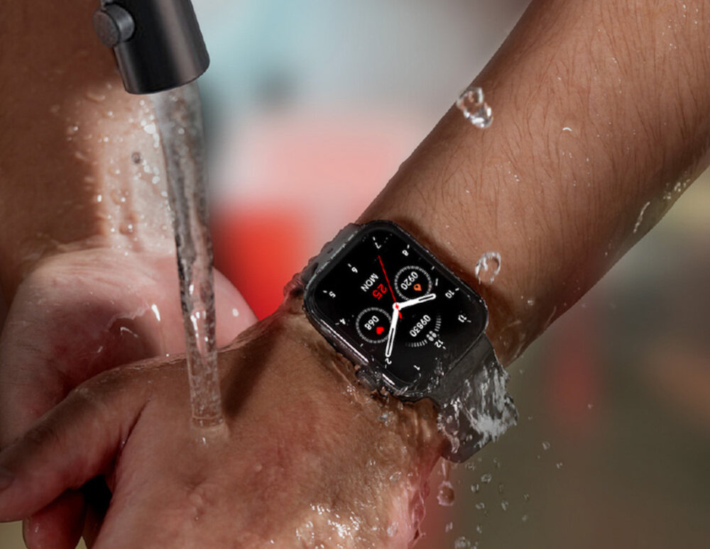 Smartwatch mibro T1 Czarny ekran bateria czujniki zdrowie sport pasek ładowanie pojemność rozdzielczość łączność sterowanie krew puls rozmowy smartfon aplikacja