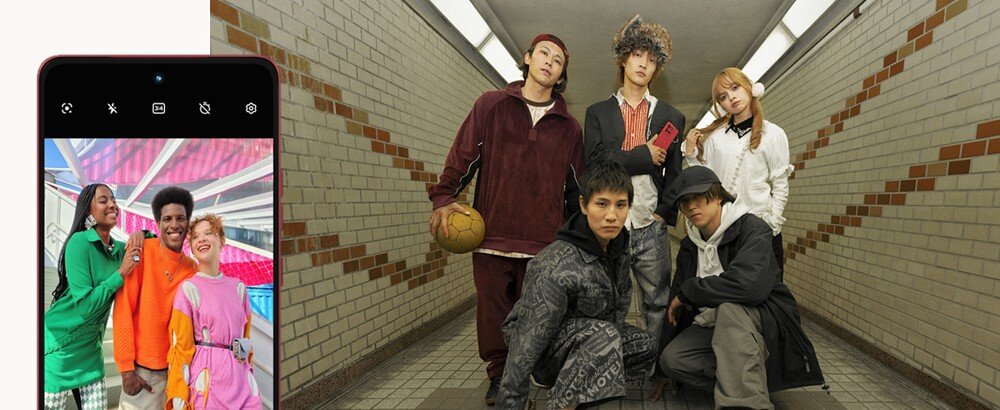 Smartfon MOTOROLA Moto G86 zdjęcie w metrze Obiektyw ultraszerokokątny 8 mpx   