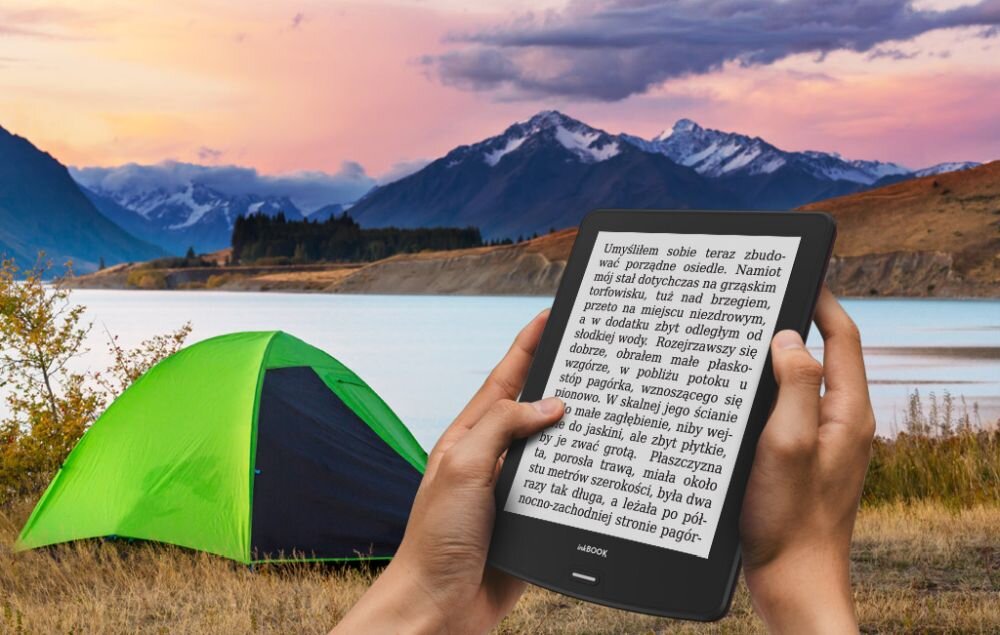 Czytnik E-Booków INKBOOK Calypso Plus ekran rozdzielczość bateria obudowa wielkość przekątna matryca pojemność książki ebooki złącza porty ładowanie łączność rozmiar wielkość 