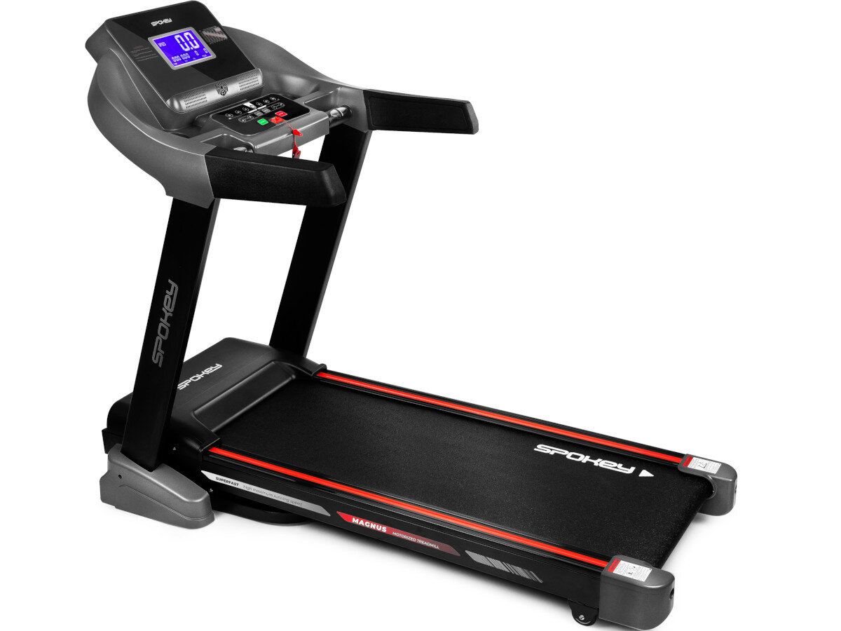Bieżnia elektryczna SPOKEY Magnus Idealny trening w domowym zaciszu maksymalna prędkość