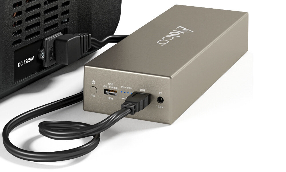 Lodowka YETICOOL TX36 Szary wiele opcji ladowania