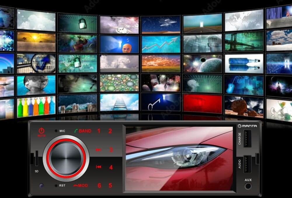 Radio samochodowe MANTA RS5502 Toronto II - Brzmienie i design