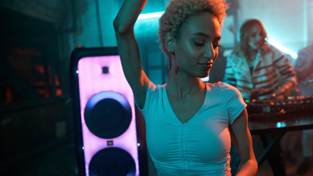 Power Audio JBL Partybox 1000 - Efekty Świetlne