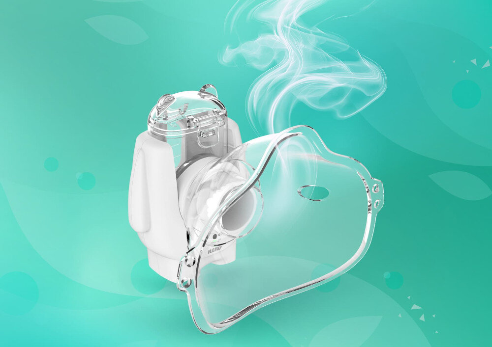 Inhalator nebulizator ultradźwiękowy NENO Atemo zdjęcie lifestyle Dla całej rodziny
