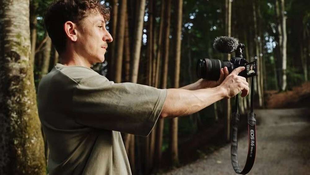 Aparat CANON EOS R6 Mark III nagrywanie RAW 7K 60p pełna szerokość matrycy