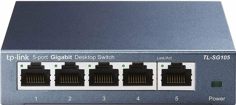 Switch TP-LINK TL-SG105 - zarzadzanie zuzyciem energii