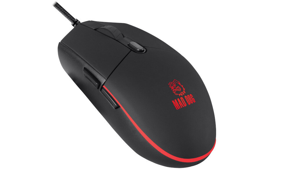Mysz MAD DOG GM160 gamingowy design kolory dpi