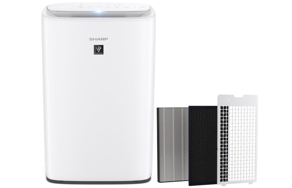 Oczyszczacz powietrza SHARP UA-KIN40E-W zestaw komplet wyposazenie