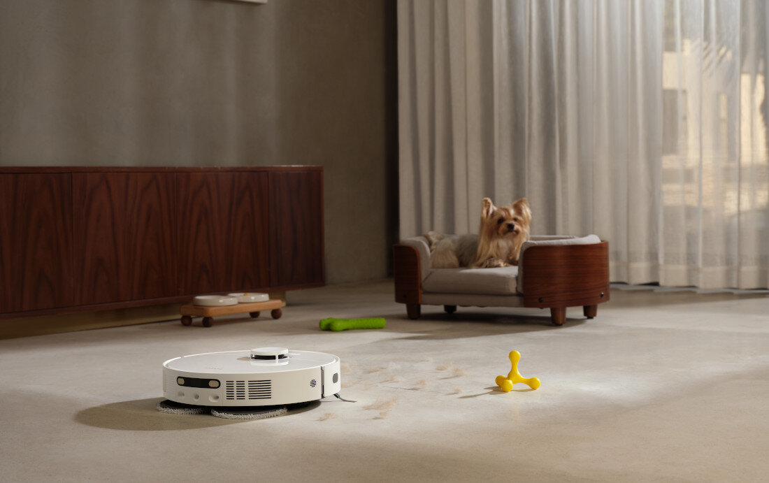 Robot sprzątający DREAME L40 Ultra CE Bez problemów z włosami i sierścią szczotka TriCut  czyszczenie wysoka skuteczność praca