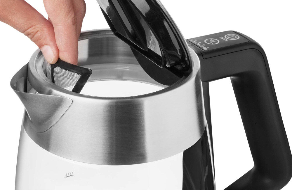 Czajnik SENCOR SWK 1890SS wyjmowany zmywalny filtr osady zanieczyszczenie jakość woda czyszczenie