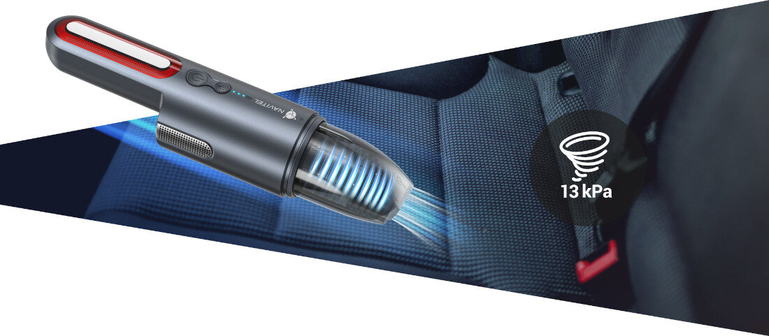 Odkurzacz reczny NAVITEL CL 100 Szary uzytkowanie moc ssania silnik