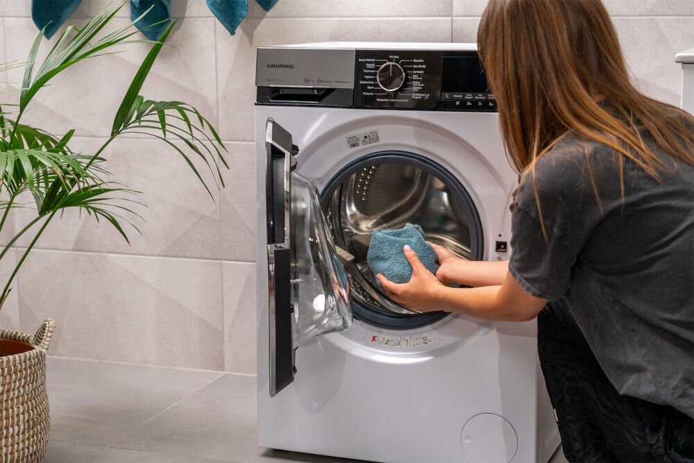 Pralka GRUNDIG GW5P57415WBPB 7kg 1400 obr higiena dla alergików