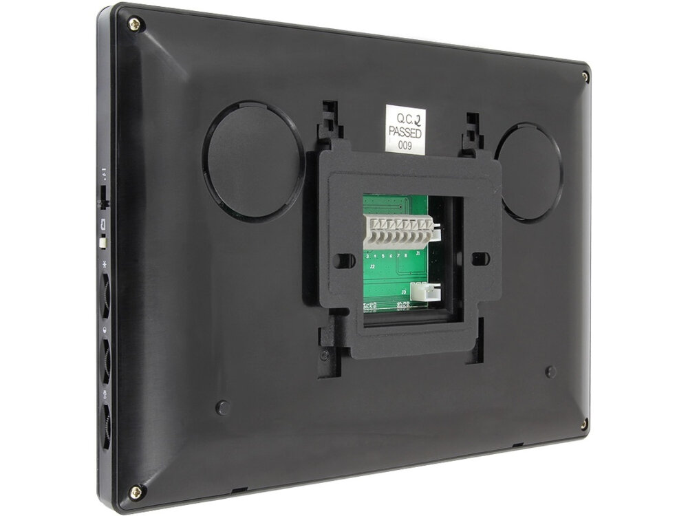 Wideodomofon EURA VDP-55A3 Czarny prosty w obsludze system komunikacji narzedzie do kontroli dostepu 4-zylowe urzadzenia kompleksowy zestaw