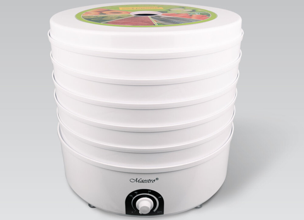 Suszarka do grzybów MAESTRO MR-766 Wysoka moc Wysoka wydajność wartości odżywcze aromat naturalny smak