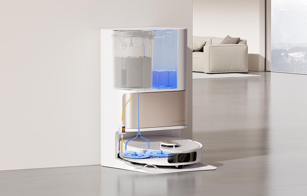 Robot sprzątający DREAME L10s Pro Ultra Heat komfort uzytkowanie pojemnosc czas zbiornik podloga