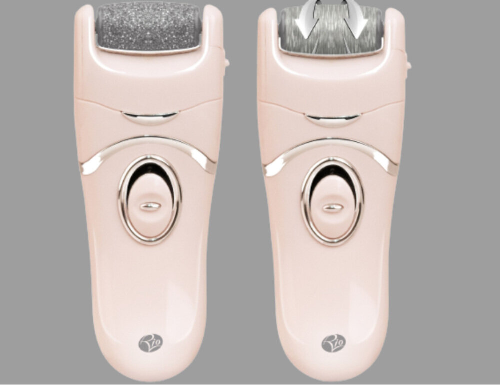 Pilnik elektryczny do stóp RIO 60 Second Pedi Hard Skin Remover 2 predkosci zasilanie baterie 3 x AAA