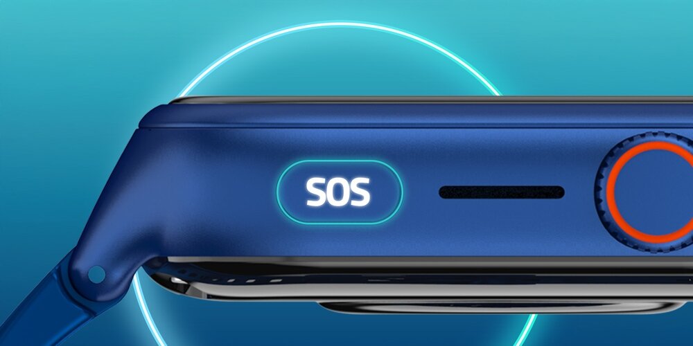 STELIO Junior 4G przycisk SOS, kontakty alarmowe, szybkie połączenia z rodzicem