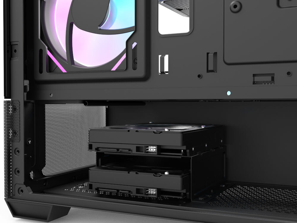 Obudowa DARKFLASH DS900 AIR Czarny + 6 wentylatorów ARGB kontroler LED panel boczny
