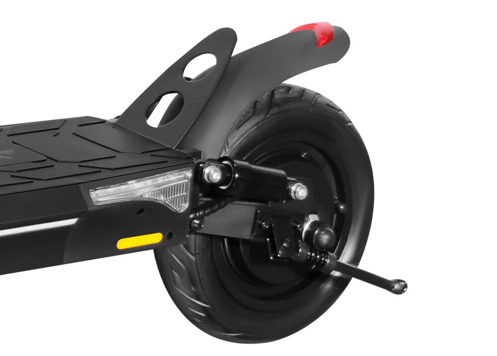 Hulajnoga elektryczna RUPTOR R1 Lite V2 10 60km 500W 10 Czarny stopka nozka wytrzymala skladana w centralnym punkcie ciezkosci