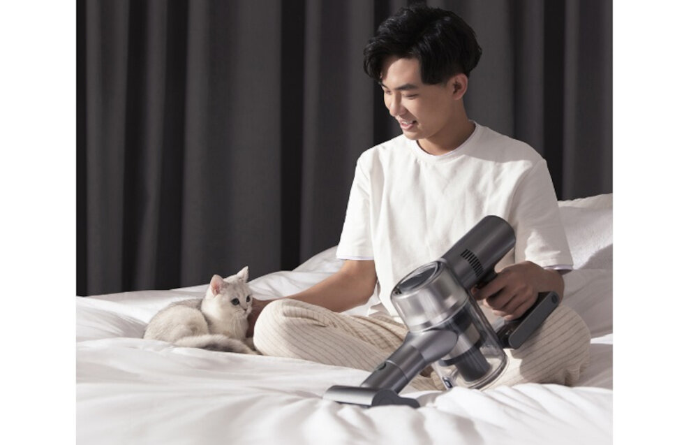 Odkurzacz DREAME V11 filtracja na najwyzszym poziomie 12 stozkowy cyklonowy system filtracji kurz pylki siersc system filtracji czyste powietrze dla alergikow